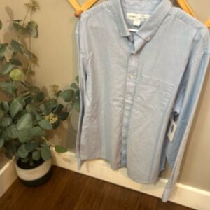 Old Navy Men's Sky Blue Casual Shirt